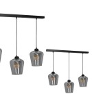 Milagro Lampa wisząca SANTIAGO SMOKED 3xE27 MLP6609