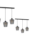 Milagro SANTIAGO SMOKED 3xE27 pendant lamp MLP6609