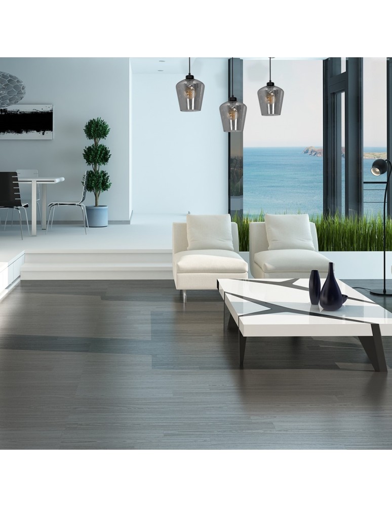 Pendant lamps - Milagro SANTIAGO SMOKED 3xE27 pendant lamp MLP6609 - product kolory-swiatla.pl 6