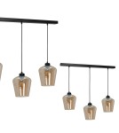 Milagro Lampa wisząca SANTIAGO AMBER 3xE27 MLP6610