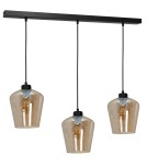 Milagro Lampa wisząca SANTIAGO AMBER 3xE27 MLP6610