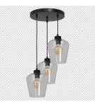 Milagro Lampa wisząca SANTIAGO CLEAR 3xE27 MLP6611
