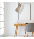 Milagro Lampa wisząca SANTIAGO AMBER 3xE27 MLP6613