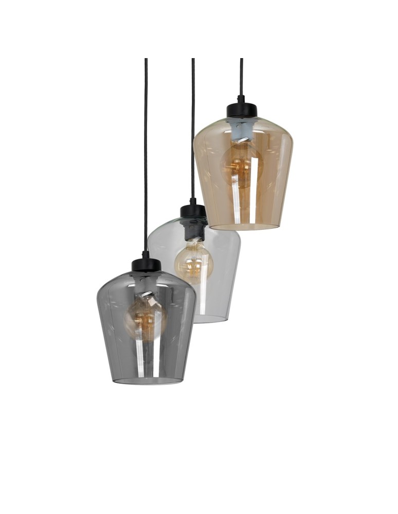 Milagro Lampa wisząca SANTIAGO MIX 3xE27 MLP6614