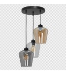 Milagro Lampa wisząca SANTIAGO MIX 3xE27 MLP6614