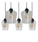 Milagro Lampa wisząca SANTIAGO CLEAR 5xE27 MLP6615