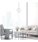 Pendant lamps - Milagro SFERA BLACK/CHROME 1xE14 pendant lamp MLP4673 - product 5