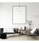 Pendant lamps - Milagro SFERA BLACK/CHROME 1xE14 pendant lamp MLP4673 - product 6