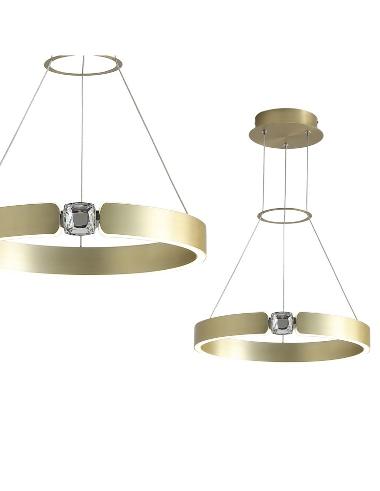 Pendant lamps - Milagro SIRIUS 26W pendant lamp ML6186 - product kolory-swiatla.pl 1