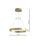 Pendant lamps - Milagro SIRIUS 26W pendant lamp ML6186 - product 7
