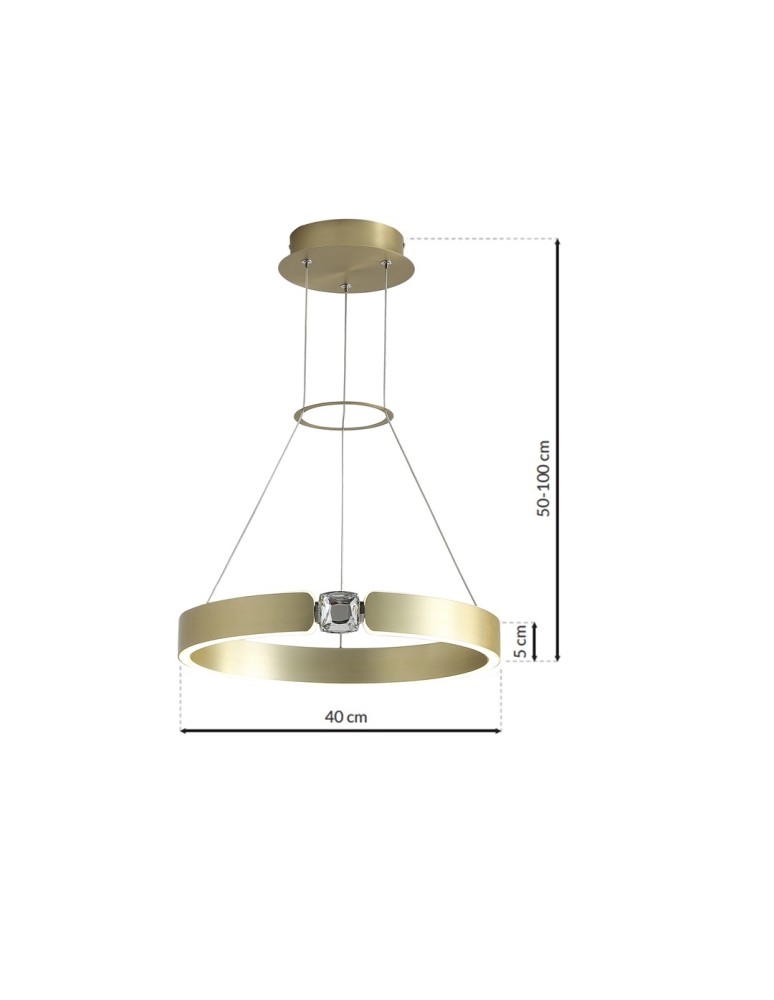Pendant lamps - Milagro SIRIUS 26W pendant lamp ML6186 - product kolory-swiatla.pl 7
