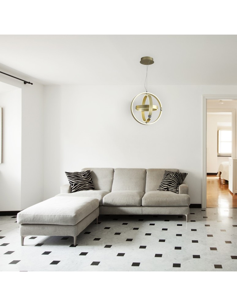 Pendant lamps - Milagro SIRIUS 80W pendant lamp ML6187 - product kolory-swiatla.pl 6