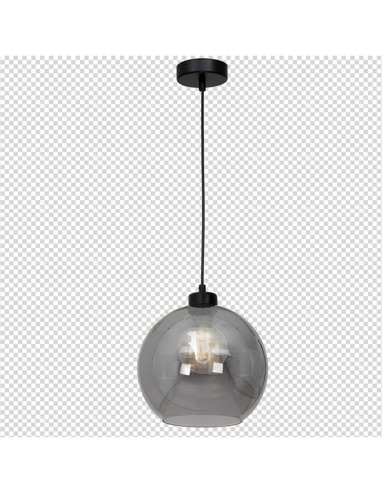 Pendant lamps - Milagro SOFIA SMOKED 1xE27 pendant lamp MLP6577 - product kolory-swiatla.pl 8