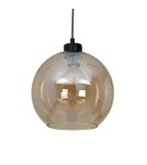 Pendant lamps - Milagro SOFIA AMBER 1xE27 pendant lamp MLP6578 - product 3