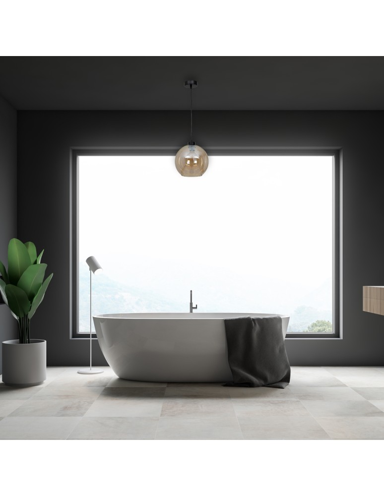 Pendant lamps - Milagro SOFIA AMBER 1xE27 pendant lamp MLP6578 - product kolory-swiatla.pl 5