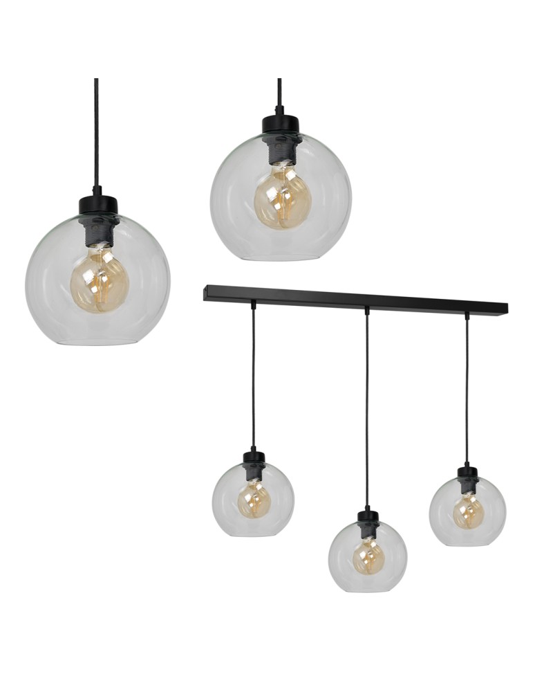 Milagro Lampa wisząca SOFIA CLEAR 3xE27 MLP6579