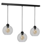 Pendant lamps - Milagro SOFIA CLEAR 3xE27 pendant lamp MLP6579 - product 2