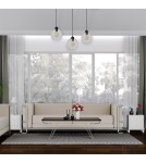 Pendant lamps - Milagro SOFIA CLEAR 3xE27 pendant lamp MLP6579 - product 6