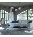 Pendant lamps - Milagro SOFIA SMOKED 3xE27 pendant lamp MLP65800 - product 5