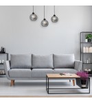 Milagro Lampa wisząca SOFIA SMOKED 3xE27 MLP65800