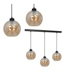 Milagro Lampa wisząca SOFIA AMBER 3xE27 MLP6581