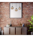 Milagro Lampa wisząca SOFIA AMBER 3xE27 MLP6581
