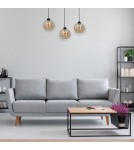 Milagro Lampa wisząca SOFIA AMBER 3xE27 MLP6581