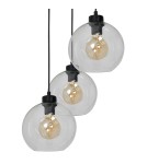 Pendant lamps - Milagro SOFIA CLEAR 3xE27 pendant lamp MLP6582 - product 3