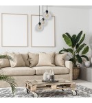 Pendant lamps - Milagro SOFIA CLEAR 3xE27 pendant lamp MLP6582 - product 6