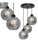Milagro Lampa wisząca SOFIA SMOKED 3xE27 MLP6583