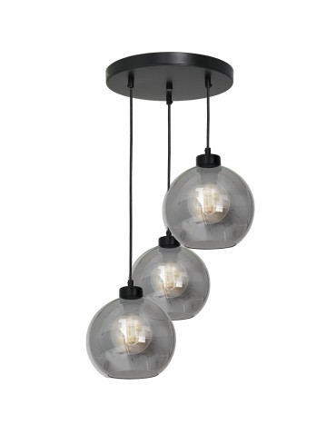 Milagro SOFIA SMOKED 3xE27 pendant lamp MLP6583 - product 2
