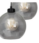 Milagro Lampa wisząca SOFIA SMOKED 3xE27 MLP6583