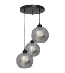 Milagro Lampa wisząca SOFIA SMOKED 3xE27 MLP6583