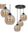 Milagro Lampa wisząca SOFIA AMBER 3xE27 MLP6584