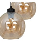 Milagro Lampa wisząca SOFIA AMBER 3xE27 MLP6584