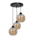 Milagro Lampa wisząca SOFIA AMBER 3xE27 MLP6584
