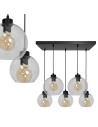 Milagro SOFIA CLEAR 5xE27 pendant lamp MLP65900
