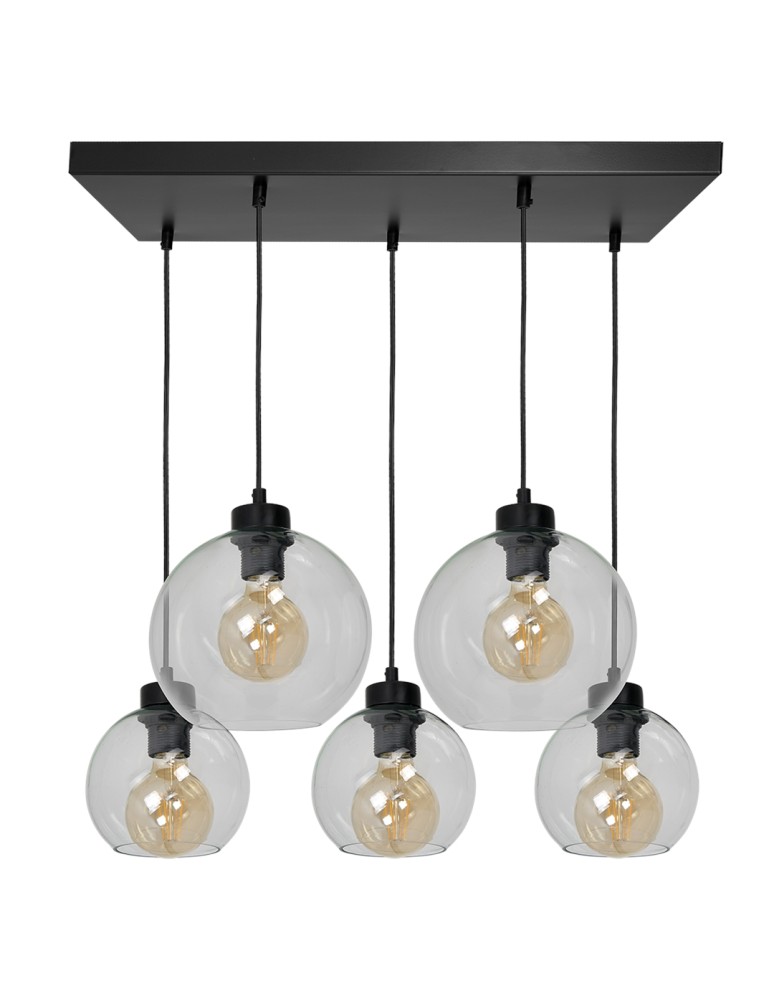 Milagro Lampa wisząca SOFIA CLEAR 5xE27 MLP65900