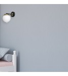 Milagro Kinkiet SPARTA BLACK / GOLD 1xE14 MLP6512