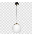 Pendant lamps - Milagro SPARTA BLACK / GOLD 1xE27 pendant lamp MLP6495 - product 8