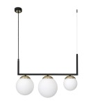 Pendant lamps - Milagro SPARTA BLACK / GOLD 3xE14 pendant lamp MLP6498 - product 2