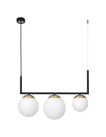 Milagro SPARTA BLACK / GOLD 3xE14 pendant lamp MLP6498 - product 2