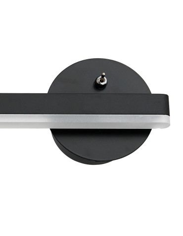 Milagro Wall lamp SYDNEY 6W LED BLACK left ML6346 - product 2