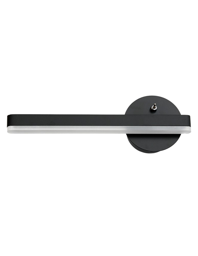 Wall lamps - Milagro Wall lamp SYDNEY 6W LED BLACK left ML6346 - product kolory-swiatla.pl 5