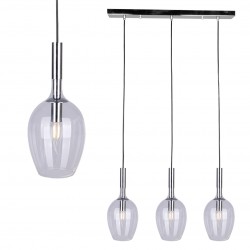 Milagro Lampa wisząca TANGO CLEAR 3xE14 ML6164
