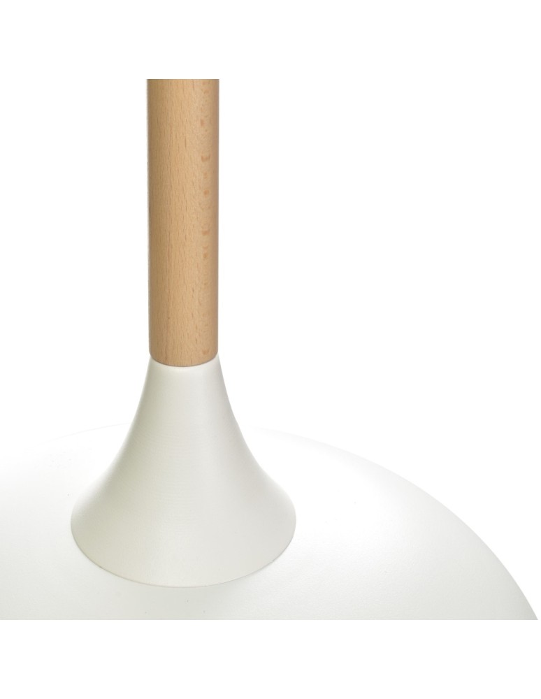 Pendant lamps - Milagro TAYLOR WHITE 1xE27 60W pendant lamp MLP6217 - product kolory-swiatla.pl 5