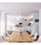 Pendant lamps - Milagro TAYLOR WHITE 1xE27 60W pendant lamp MLP6217 - product 7