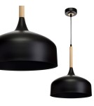 Milagro Lampa wisząca TAYLOR BLACK 1xE27 60W MLP6218
