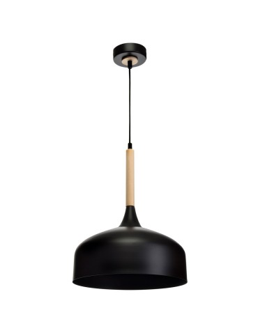 Milagro Lampa wisząca TAYLOR BLACK 1xE27 60W MLP6218 - produkt 2
