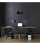 Milagro Lampa wisząca TAYLOR BLACK 1xE27 60W MLP6218